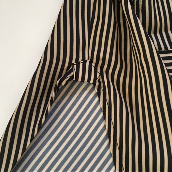 Capulet Satin Stripe Long Sleeve Blouse NWT - Picture 6 of 8